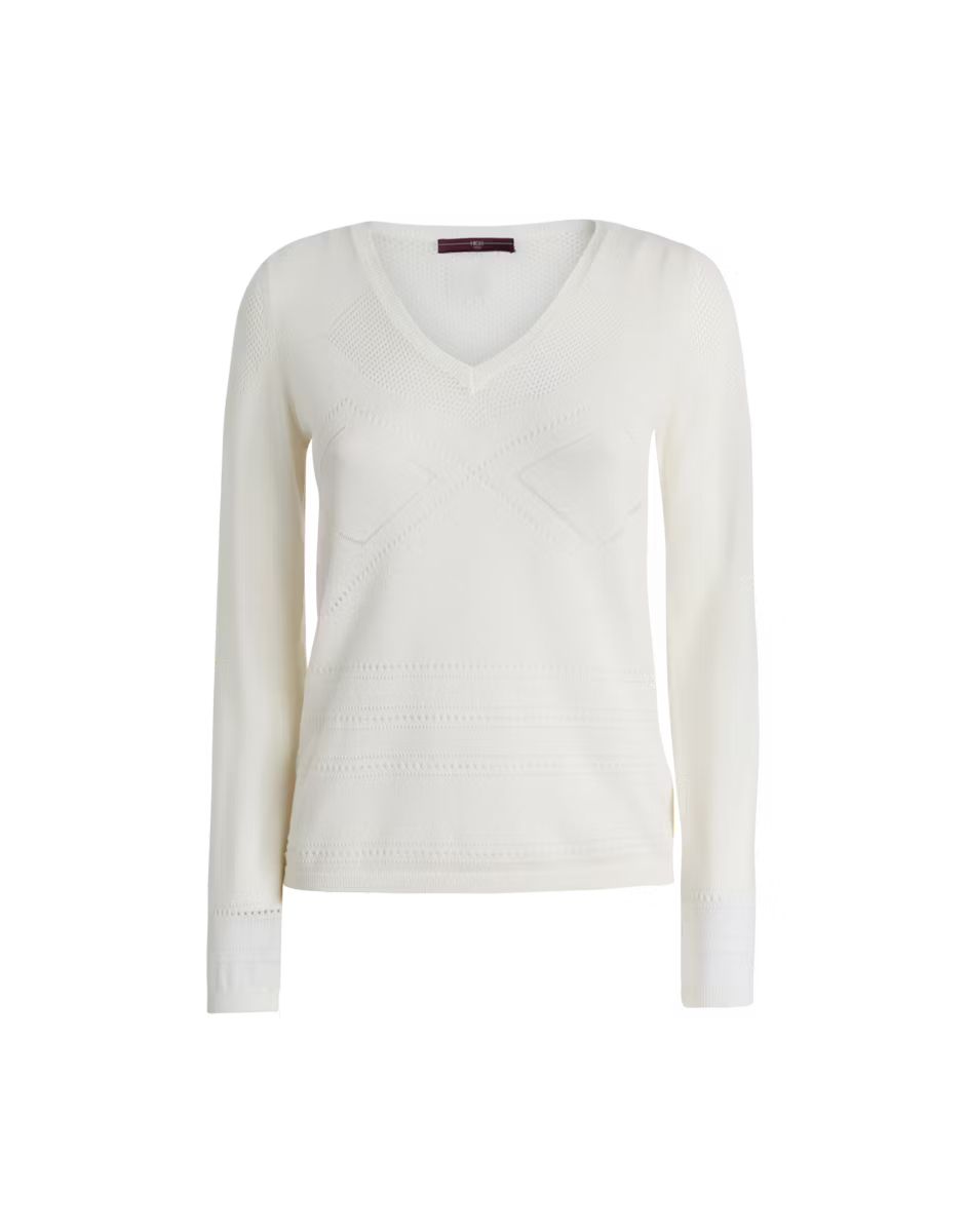 White sweater on a transparent background