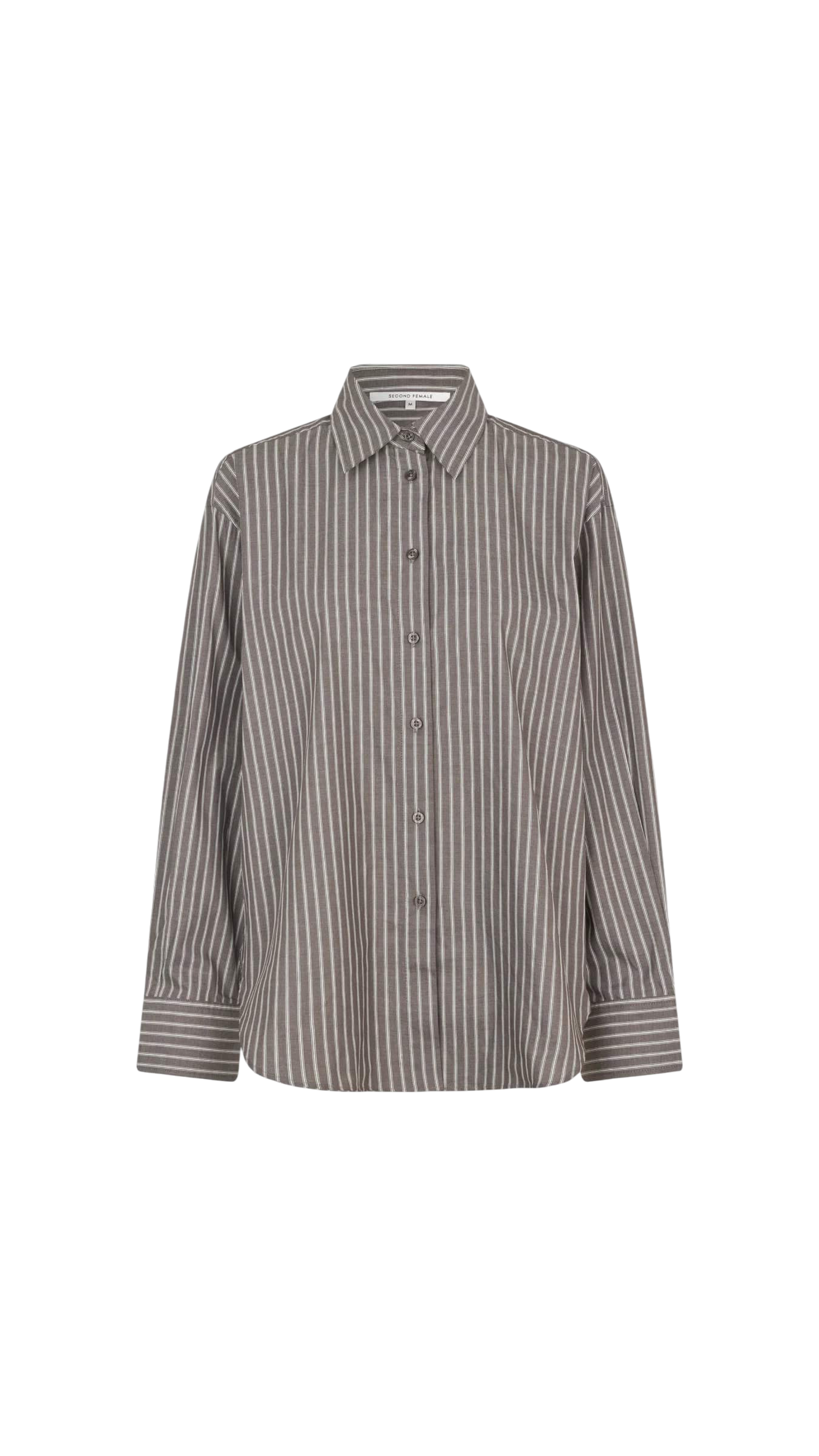 Striped shirt on a white background