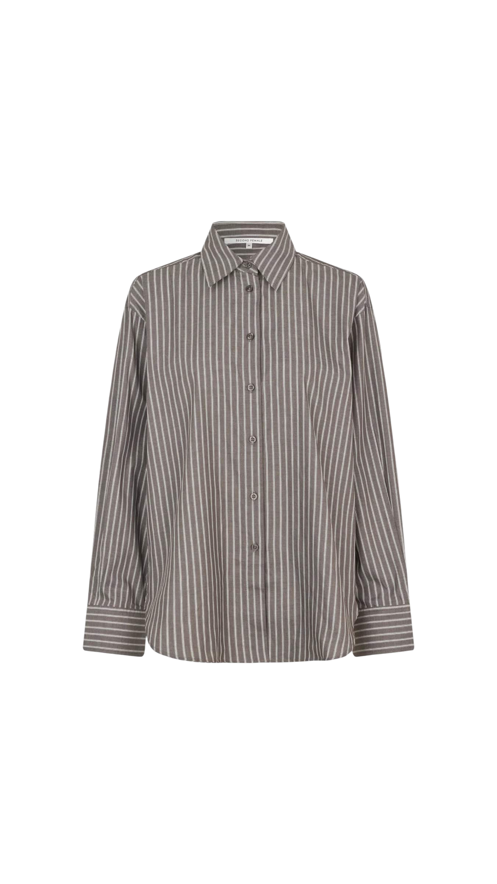 Striped shirt on a white background
