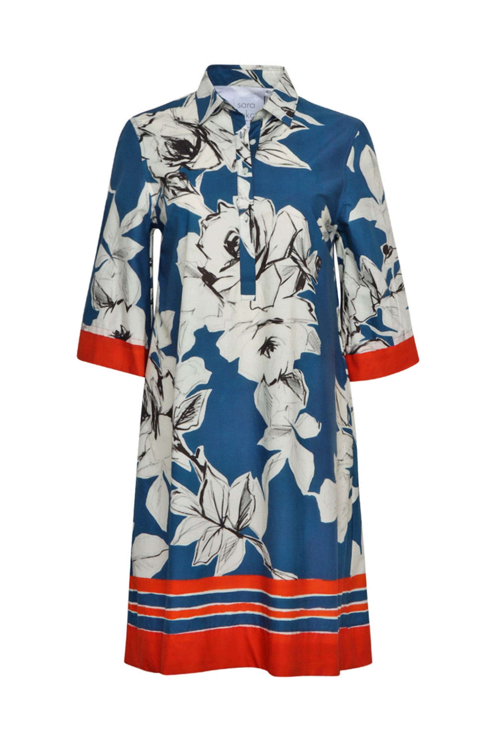 Jackalyn Flower Midi Dress