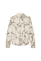 Soil Front Twist Shirt Eggnog