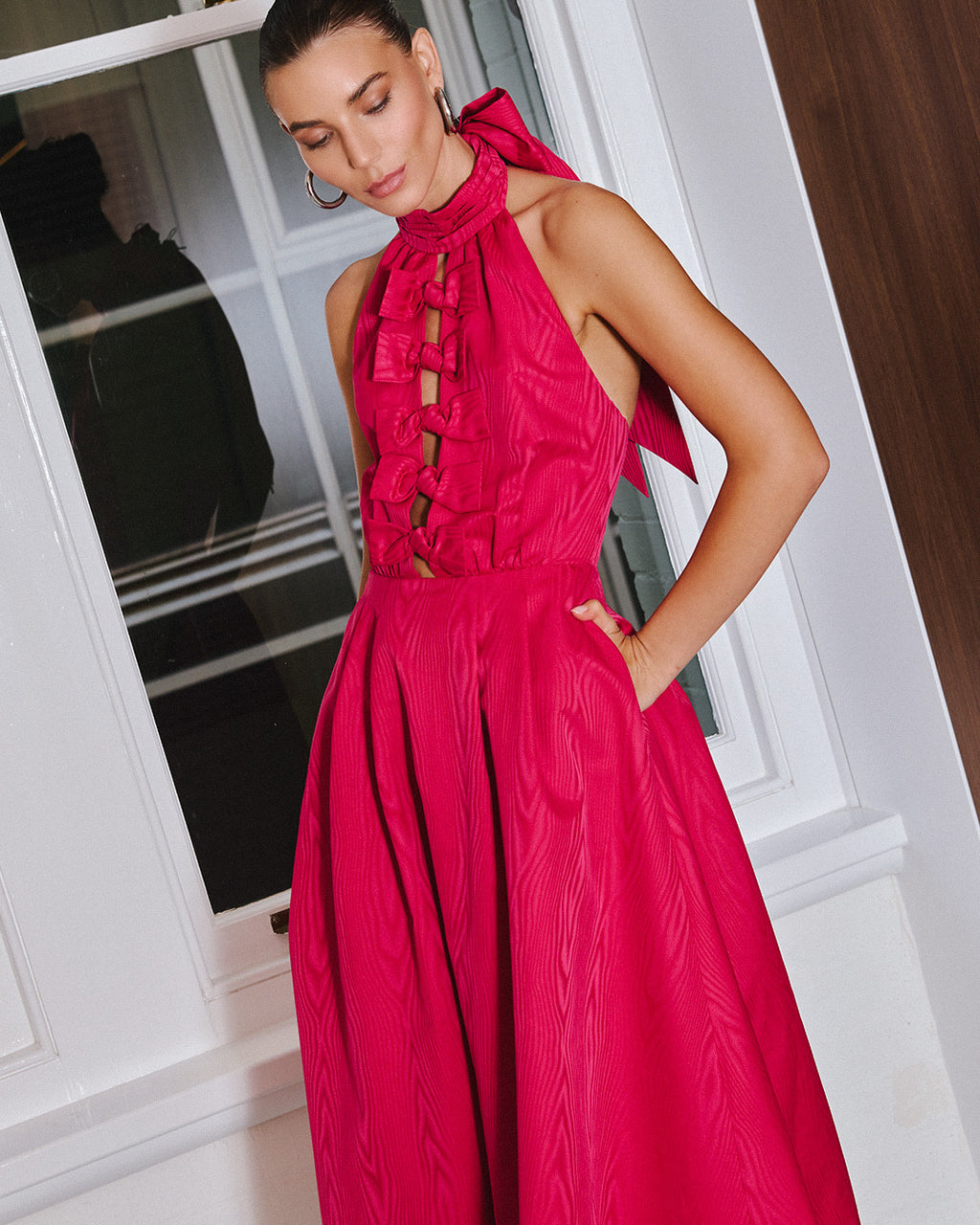 Tahlia Halter Midi Dress