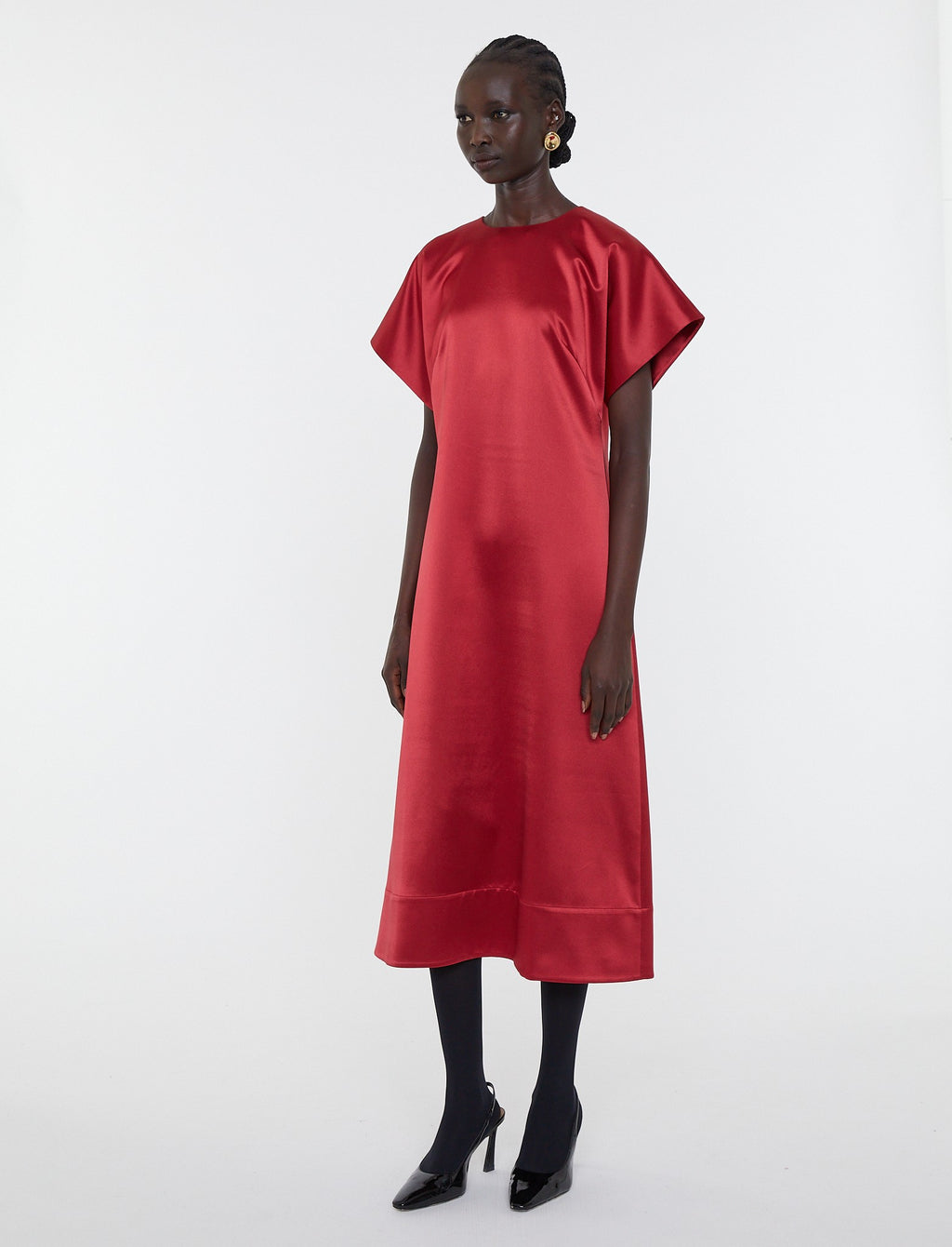 Dupuy Satin Twill Dress