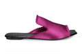 VIBEK PEDRO GARCIA SANDALS MAGENTA SATIN
