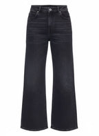 Black jeans on a white background.weekend Max Mara pulvino