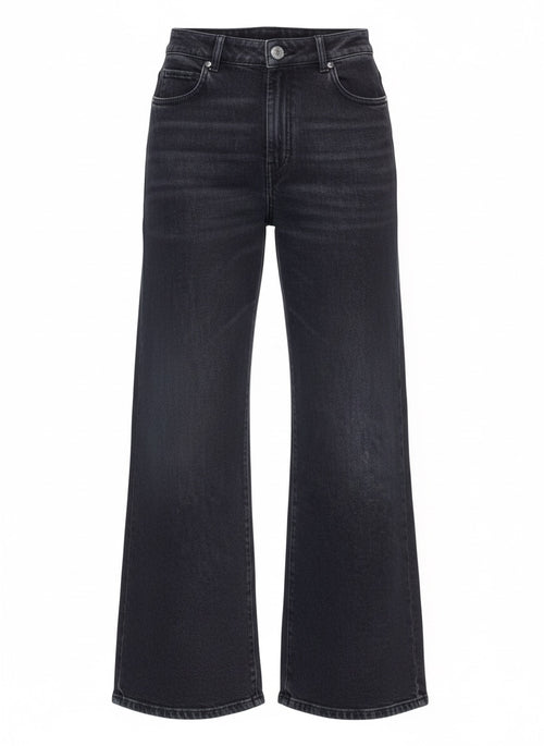 Black jeans on a white background.weekend Max Mara pulvino