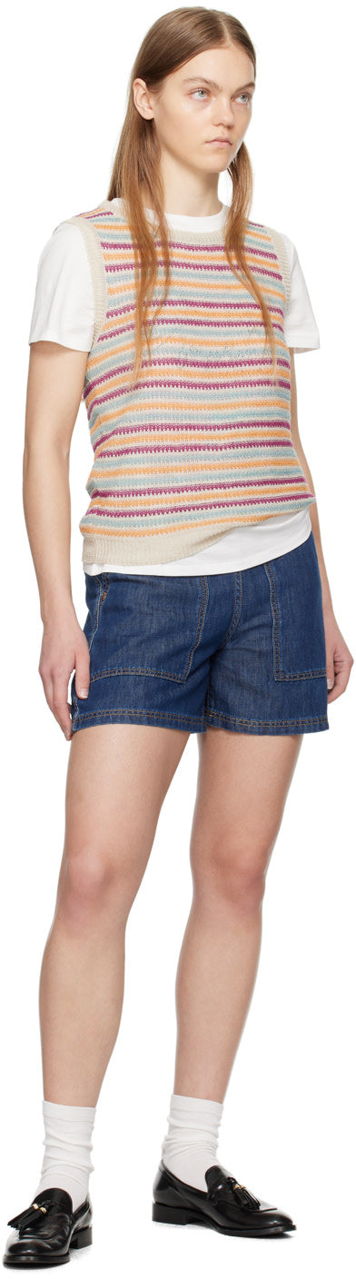 Max Mara Weekend - Elica Shorts in Navy