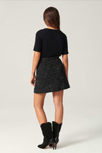 Merena T-shirt in Black