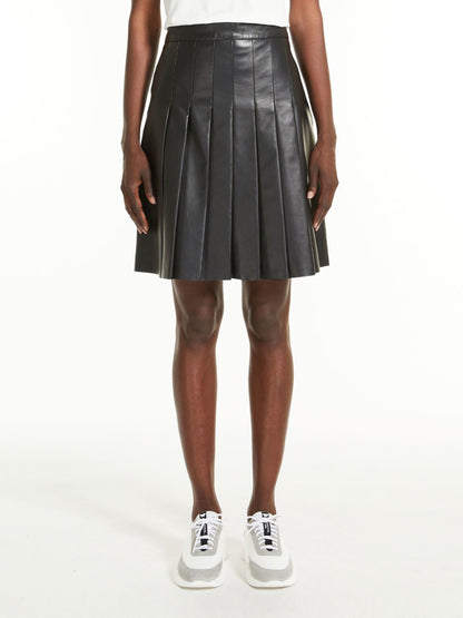 MaxMara Weekend - Atrench Leather Skirt