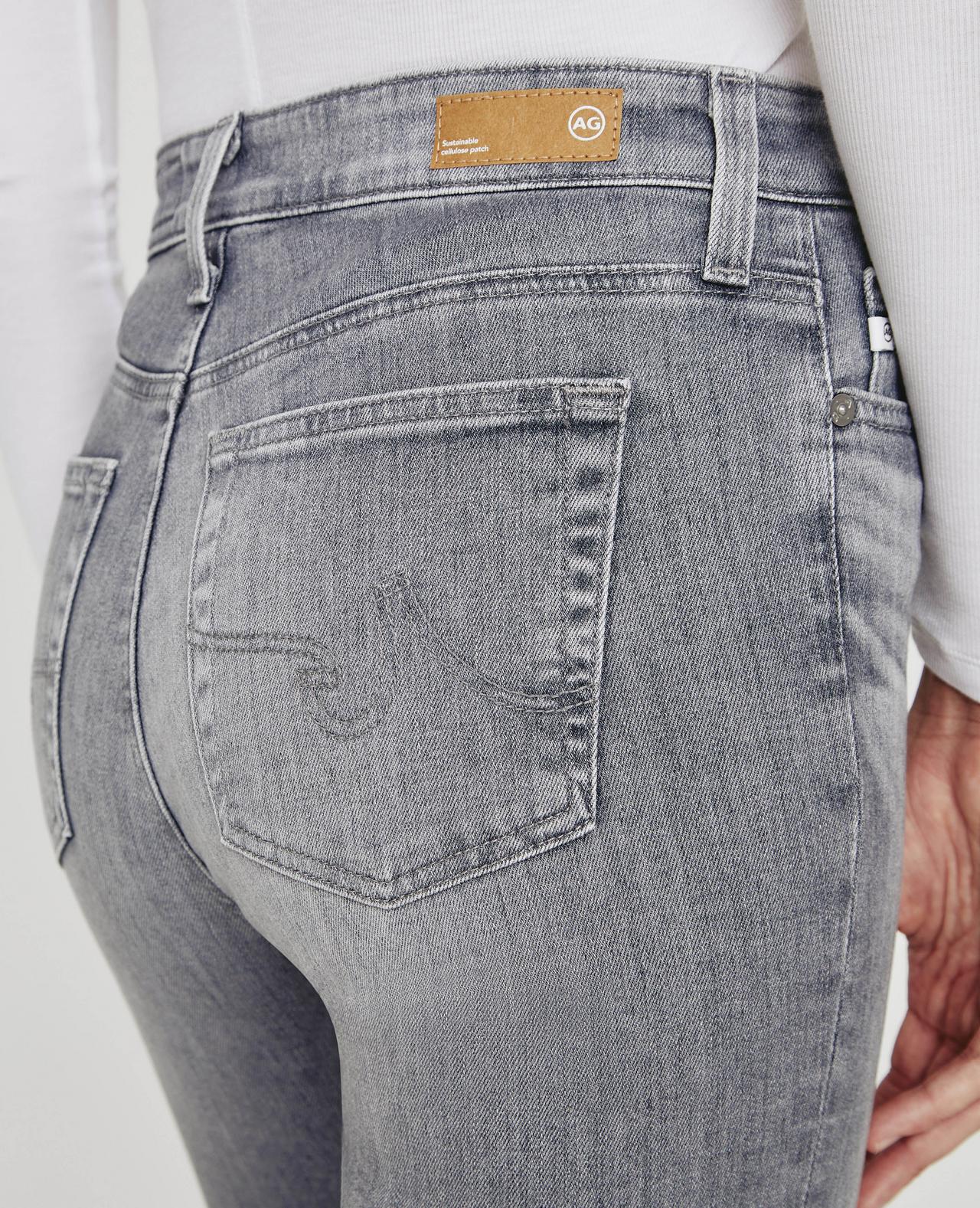 AG Jeans - Mari High Rise Slim Straight Jean in Zephyr