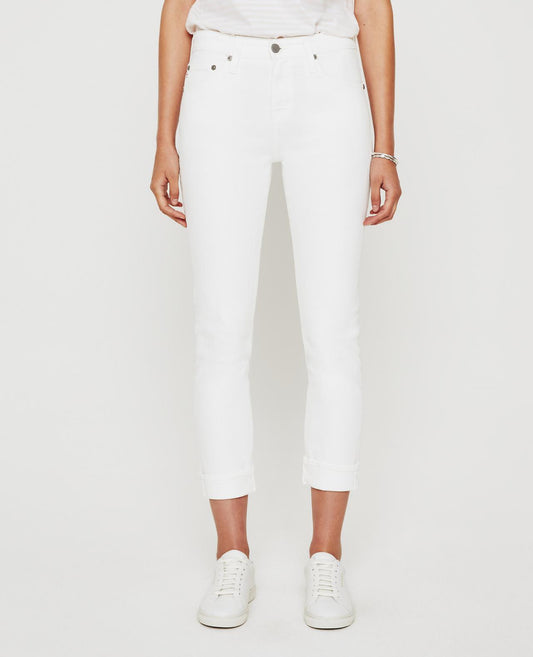 AG Jeans - EX-Boyfriend Slim in Tonal White