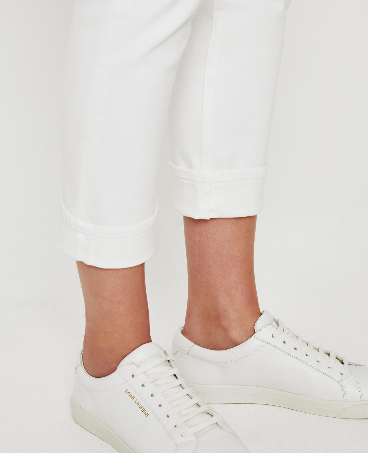 AG Jeans - EX-Boyfriend Slim in Tonal White