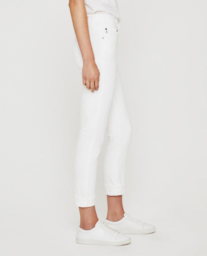 AG Jeans - EX-Boyfriend Slim in Tonal White