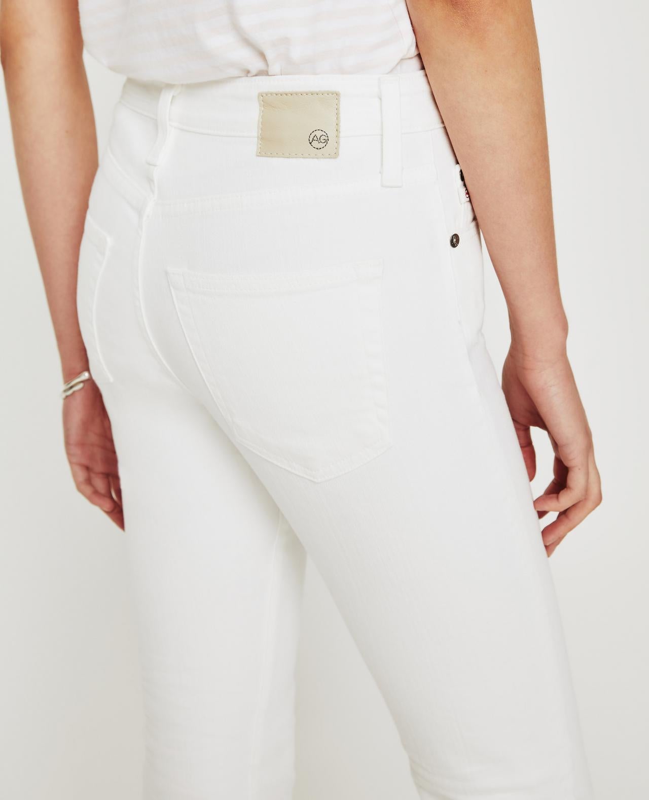 AG Jeans - EX-Boyfriend Slim in Tonal White