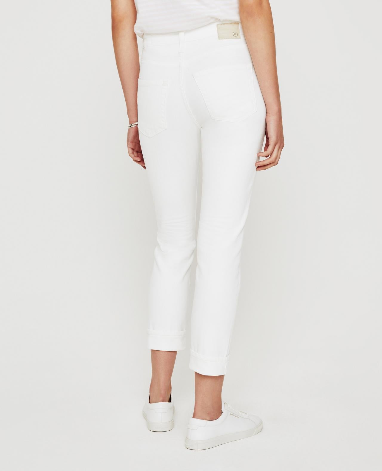 AG Jeans - EX-Boyfriend Slim in Tonal White