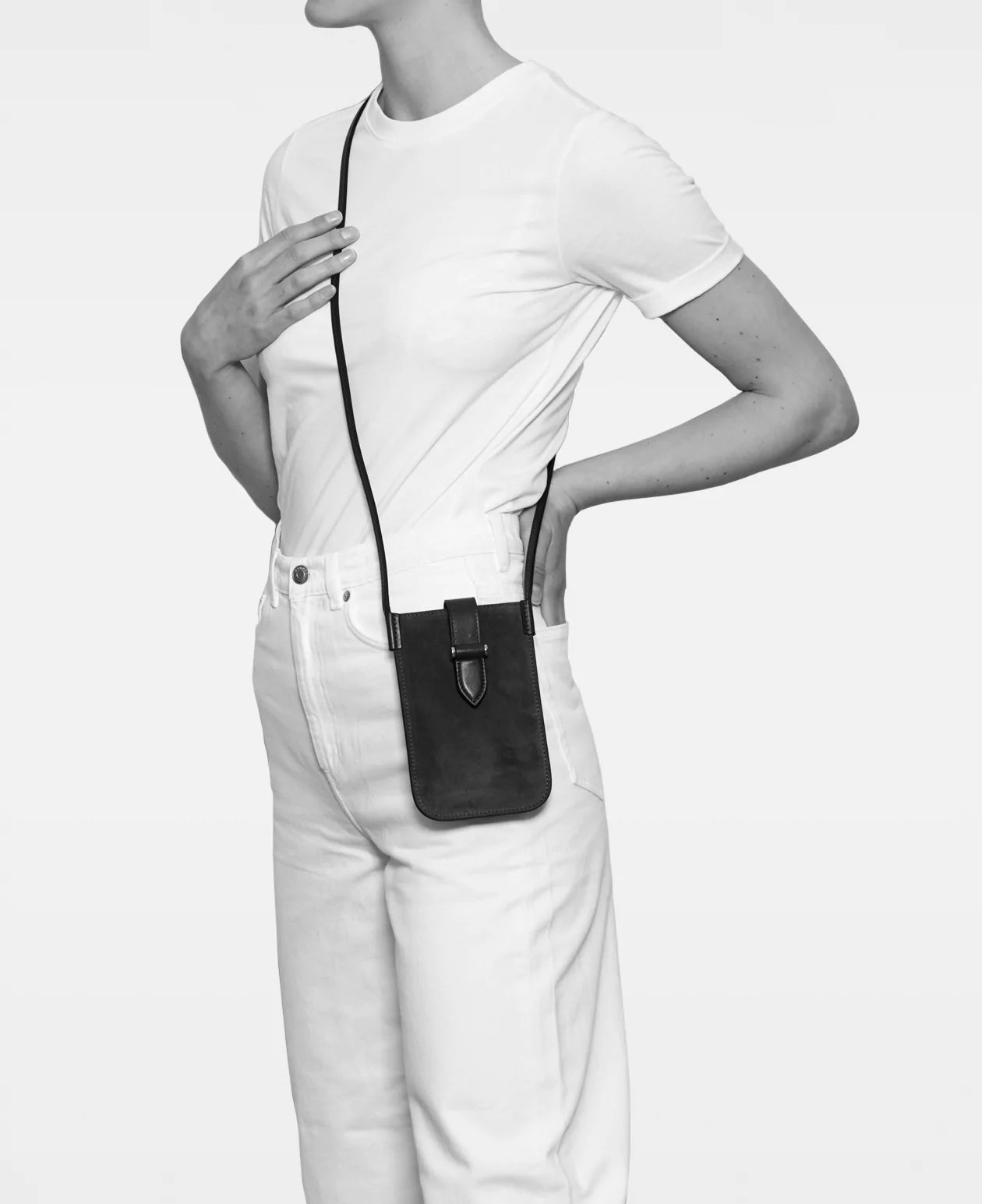 DECADENT - Fiona Mobile Cross Body Bag in Black