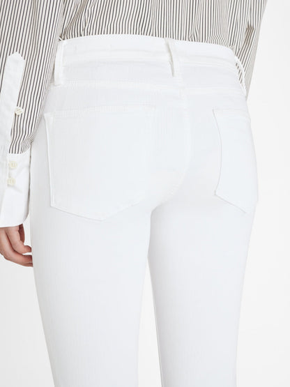 FRAME - Le High Straight White Jeans