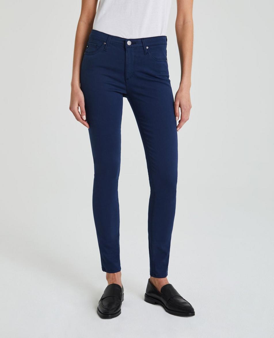 AG Jeans - Prima Mid Rise Cigarette in Midnight Berlin Sateen