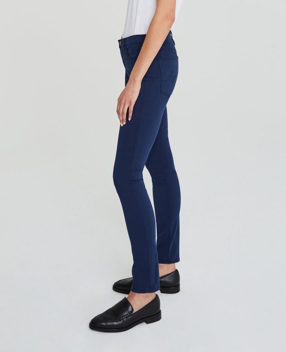 AG Jeans - Prima Mid Rise Cigarette in Midnight Berlin Sateen