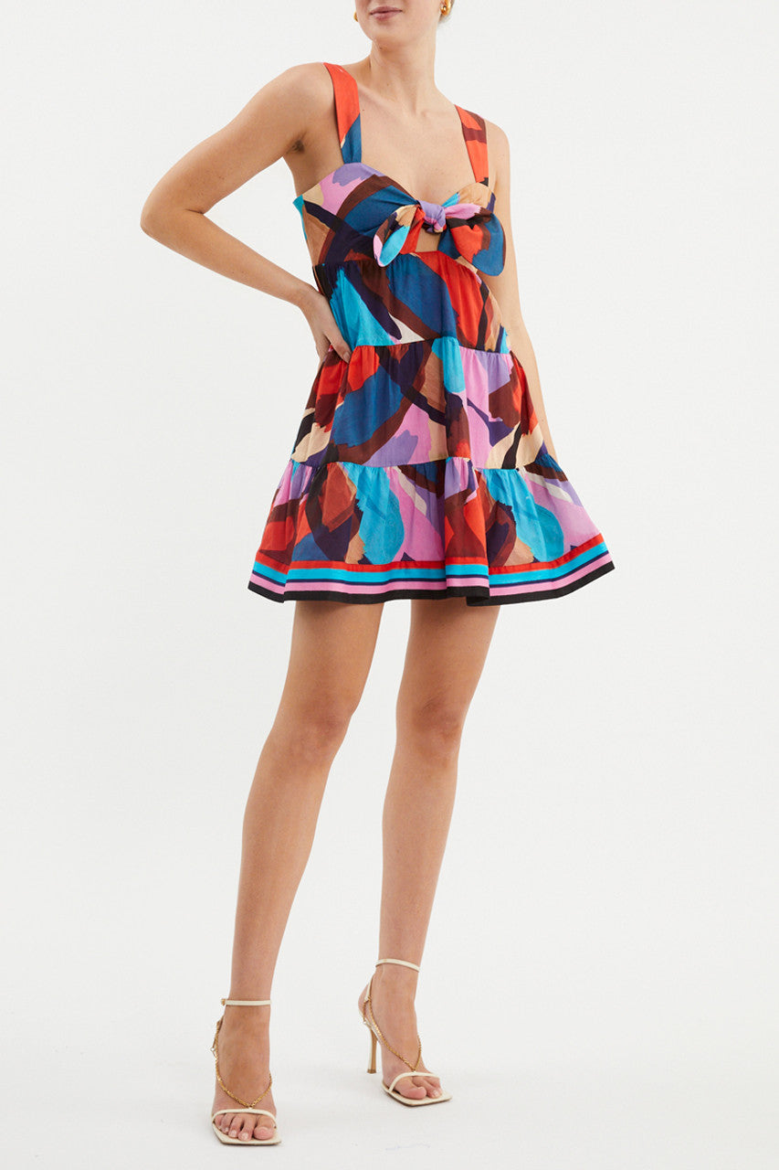 Rebecca Vallance - Malaga Knot Mini Dress