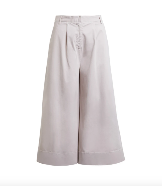Rabens Saloner - Camille Wide Leg Pants in Off White