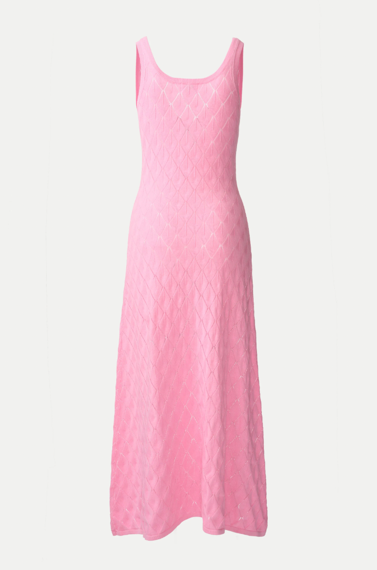 ON PARKS - Knitted Dress Pink
