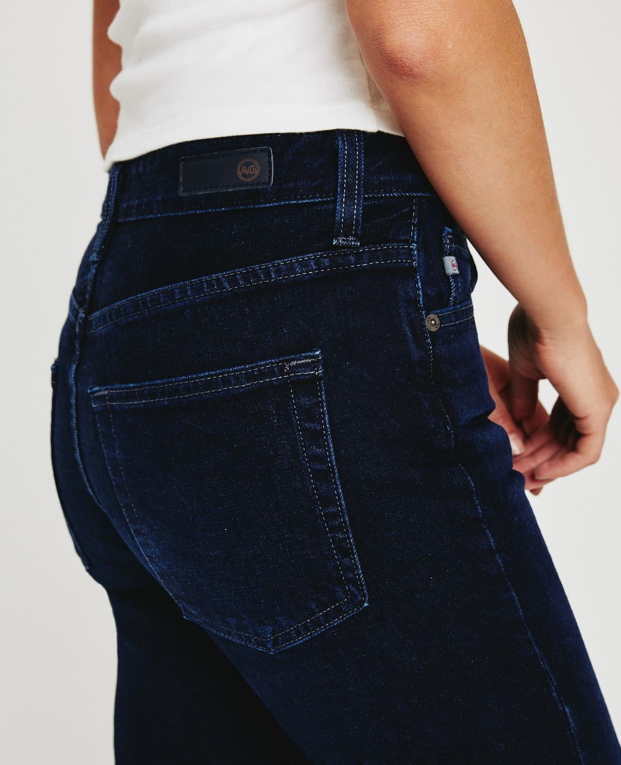 AG Jeans - Saige High-Rise Straight Jean in Keepsake