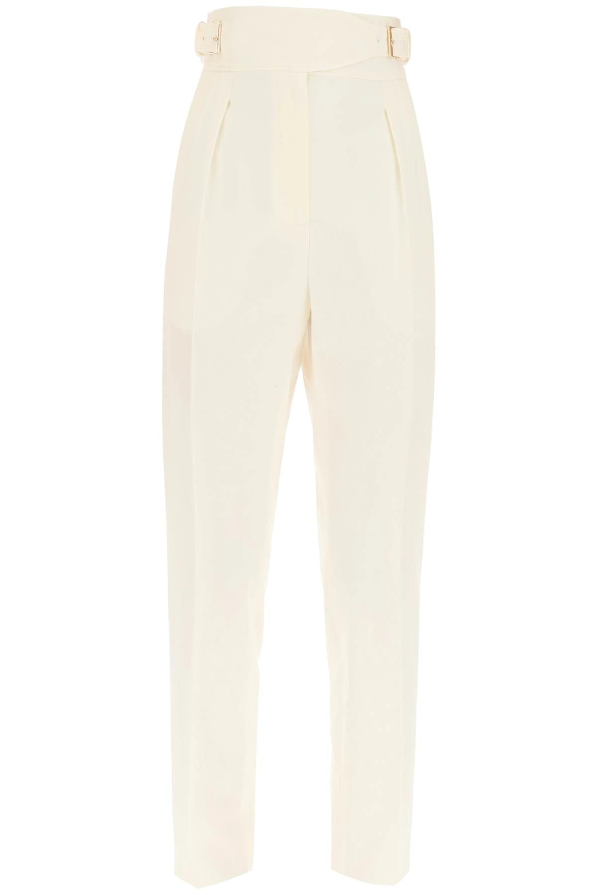 MaxMara STUDIO - Scrigno Long Trouser in Cream